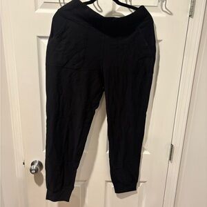 CRZ YOGA Black Track Jogger Pants
